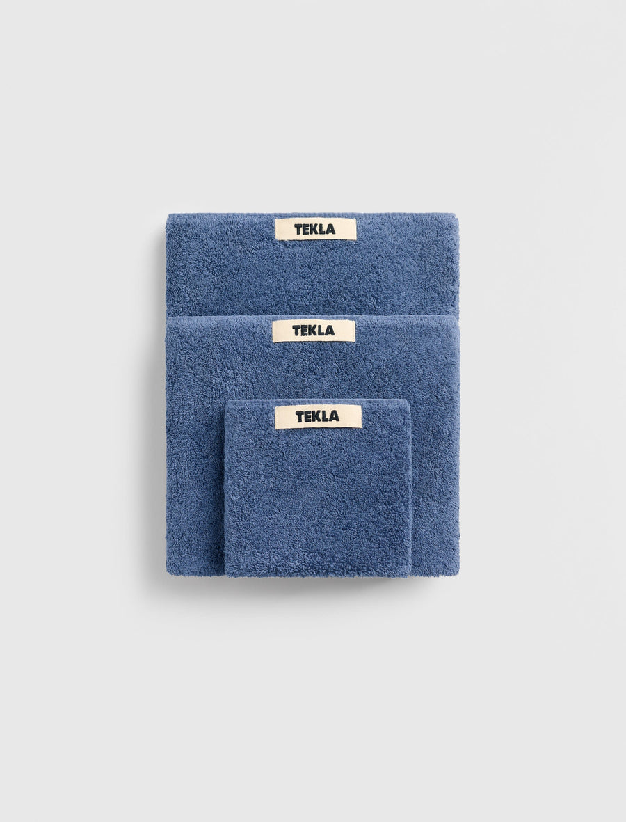 Terry Towel Storm Blue - Image 1