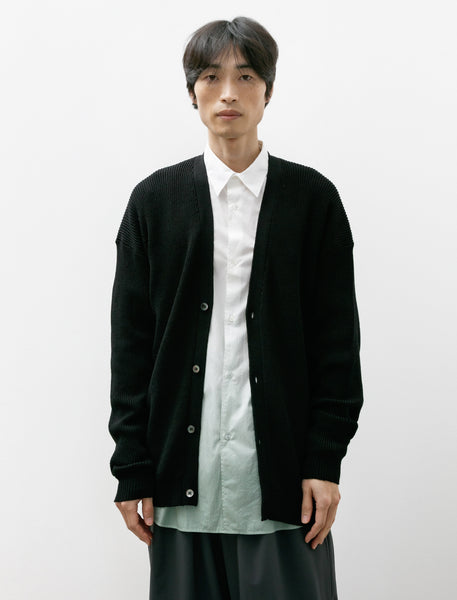 CDL TOKYO Box Fit Cardigan Black Mサイズ nbrapr10menskimecomm-