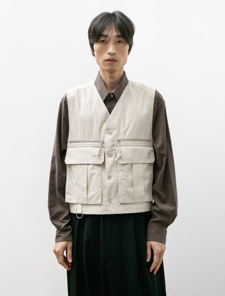 Lemaire Technical Gilet Stone Beige – Neighbour