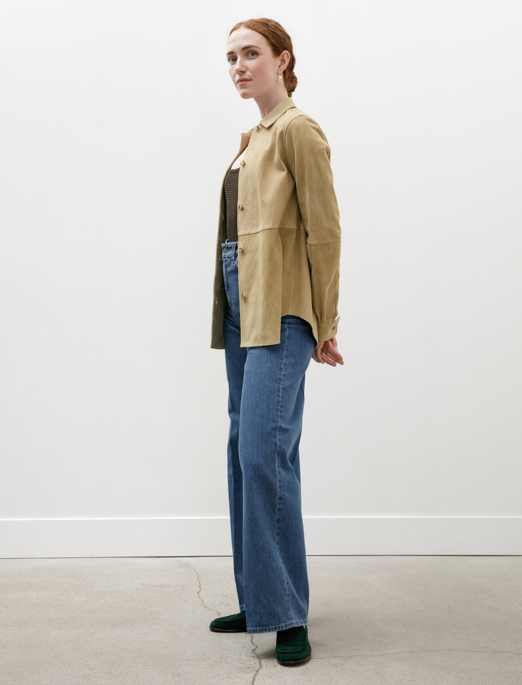 Totême Wide Leg Denim Vibrant Blue – Neighbour