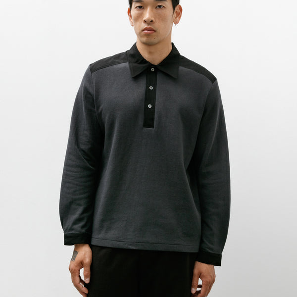 トップス AFB DOUBLE LAYERD LS POLOSHIRTS POLO LS LAYERD DOUBLE / AFB トップス SHIRTS STORE ONLINE MENS