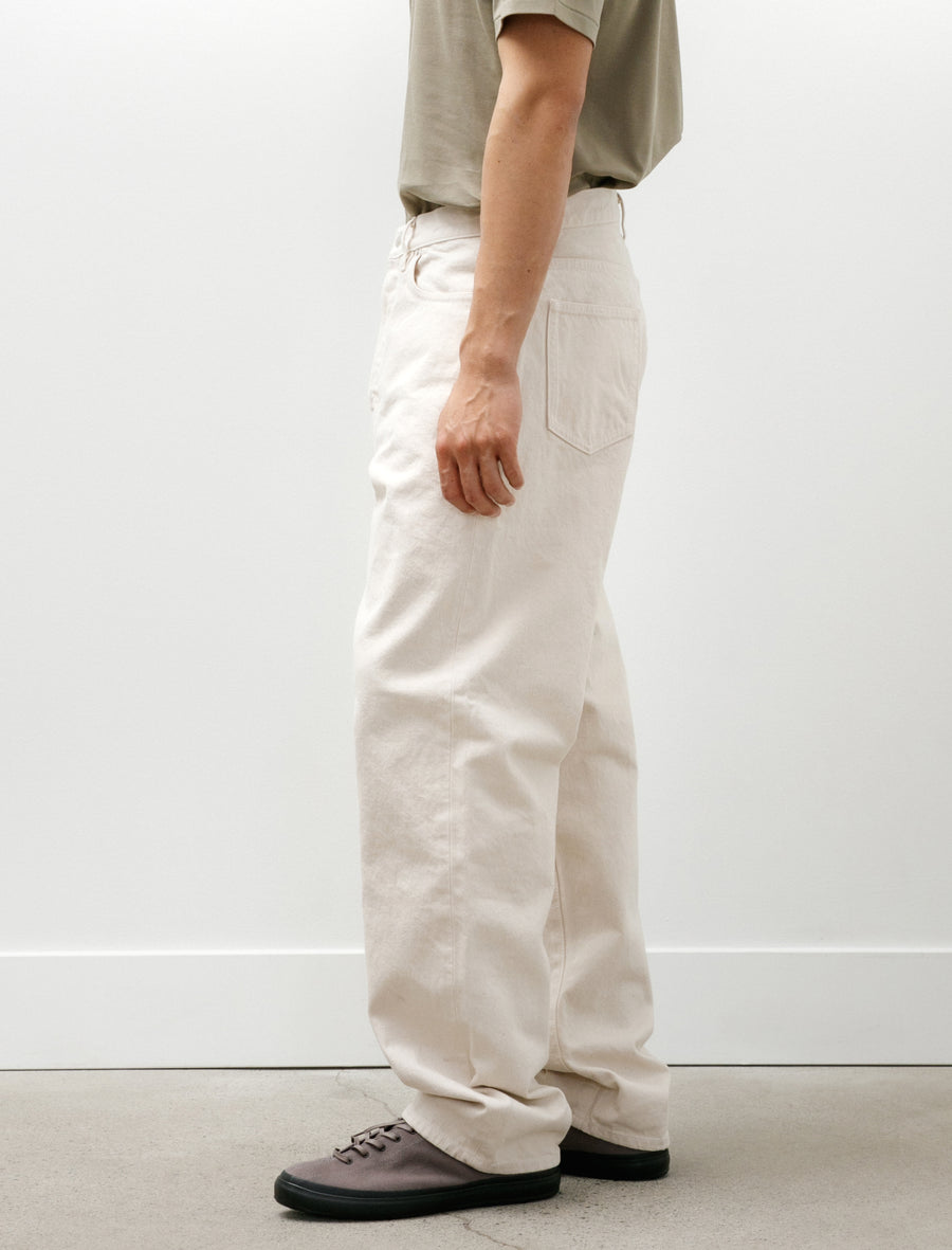5 Pocket Pants A Off White - Image 6