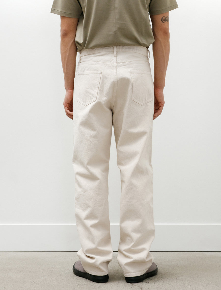 5 Pocket Pants A Off White - Image 5