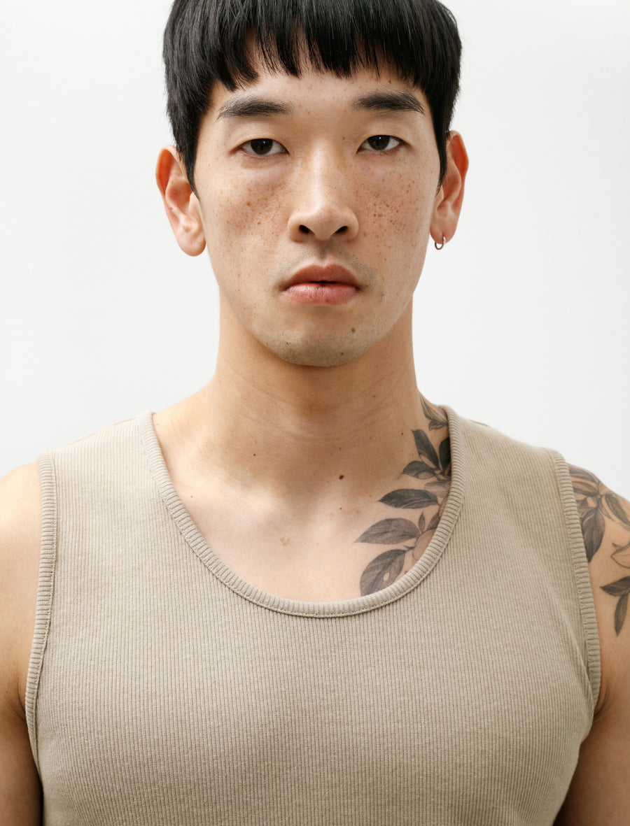 LEMAIRE タンクトップ Lemaire Rib Tank Top Sage – Neighbour