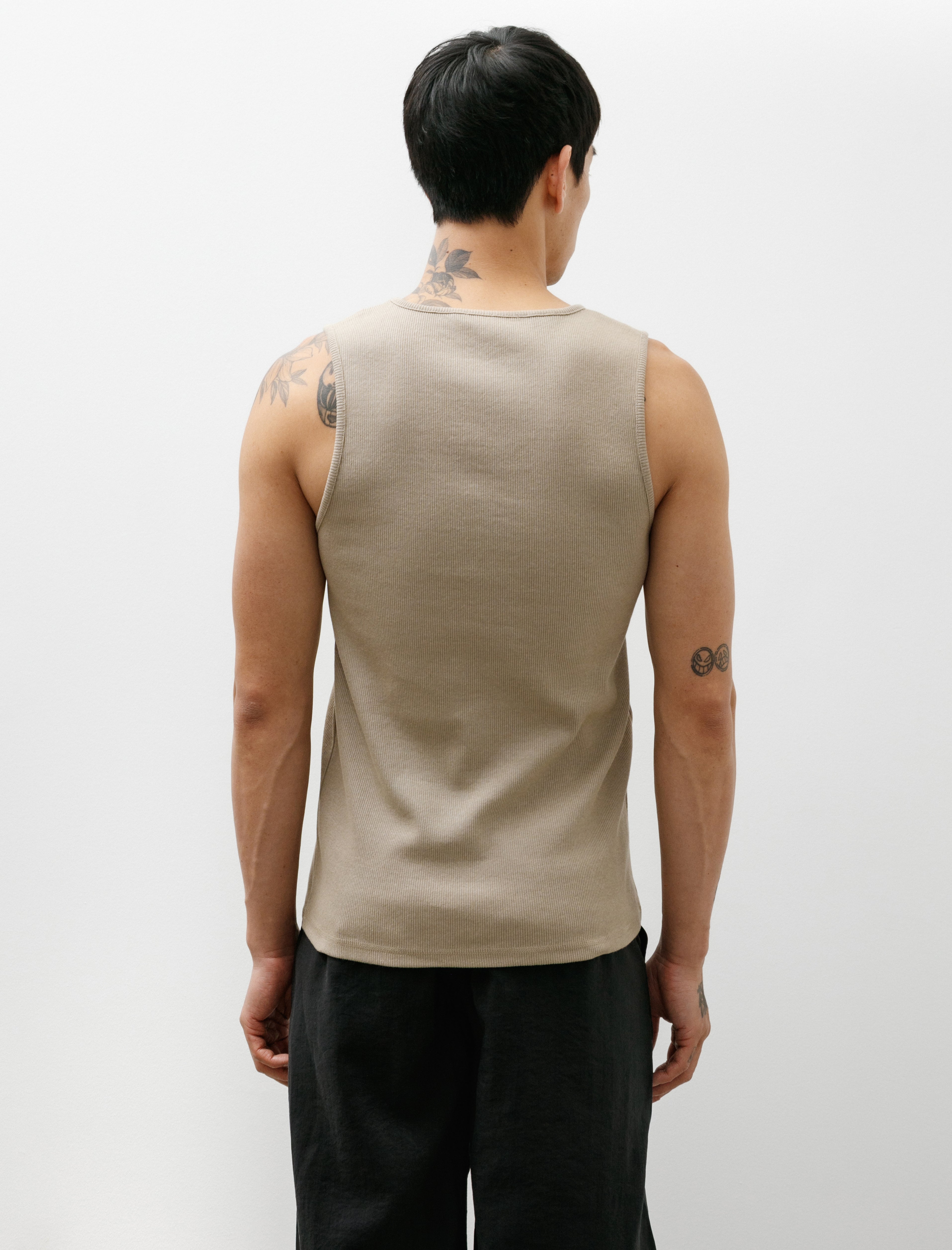 Lemaire Rib Tank Top Sage