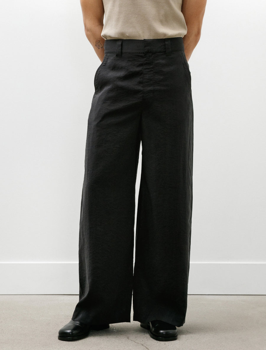 Straight Tailored Pants Black - Image 4