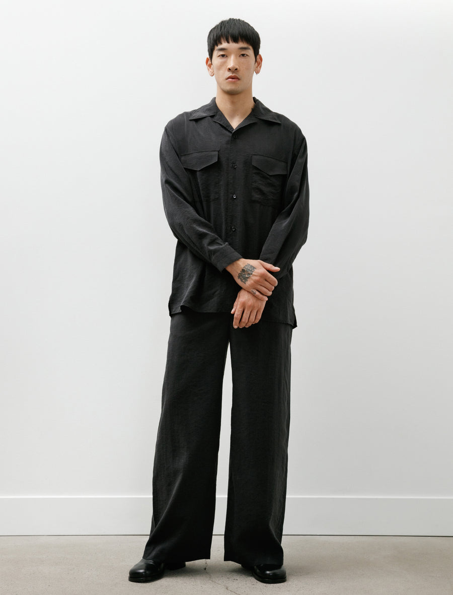 Straight Tailored Pants Black - Image 1
