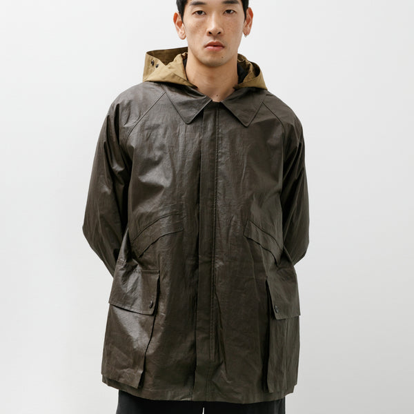 ジャケット・アウター LEMAIRE 24SS HOODED RAINCOAT Lemaire Rain Jacket With Detachable Hood Bronze – Neighbour