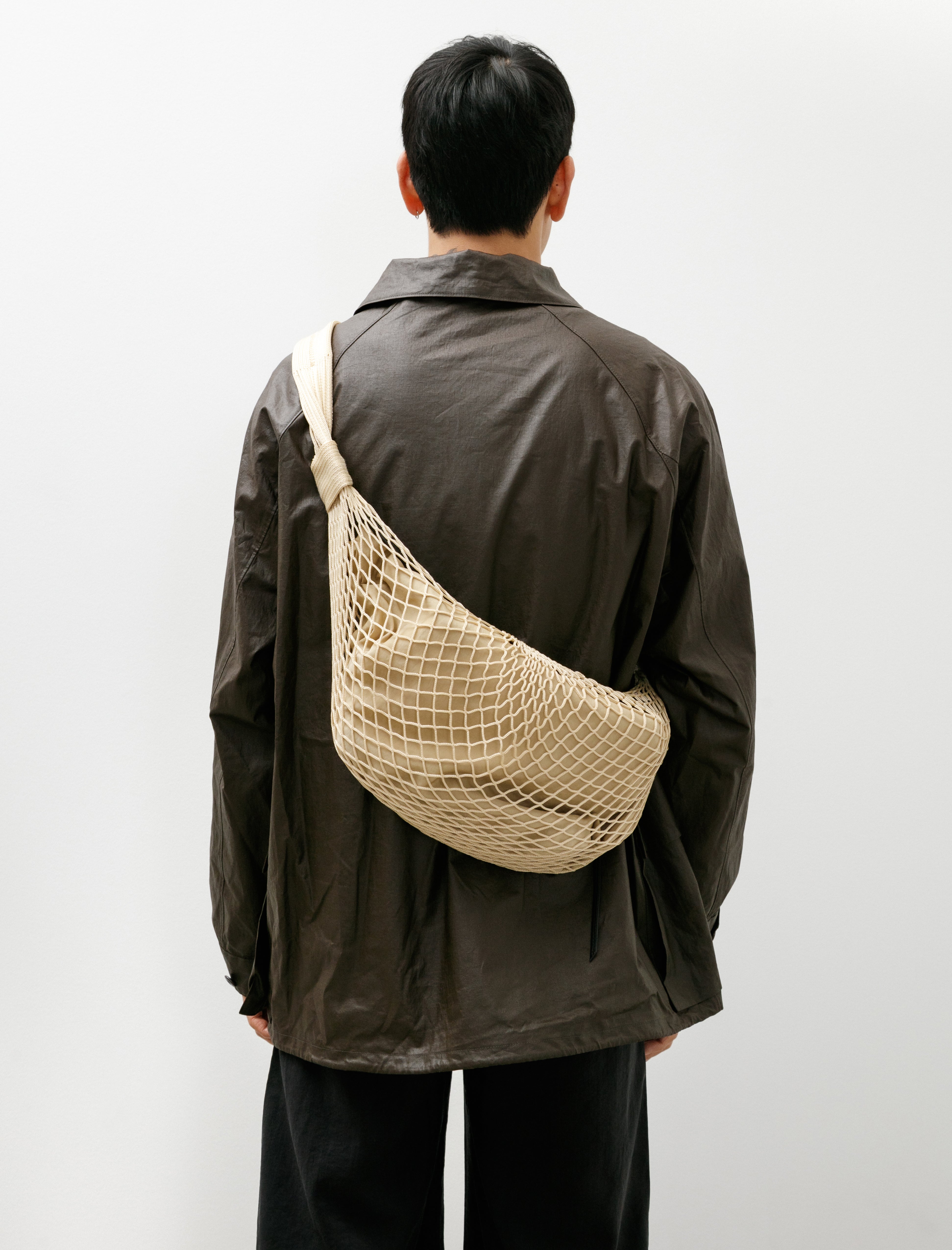 Lemaire Croissant Filt Bag Light Beige