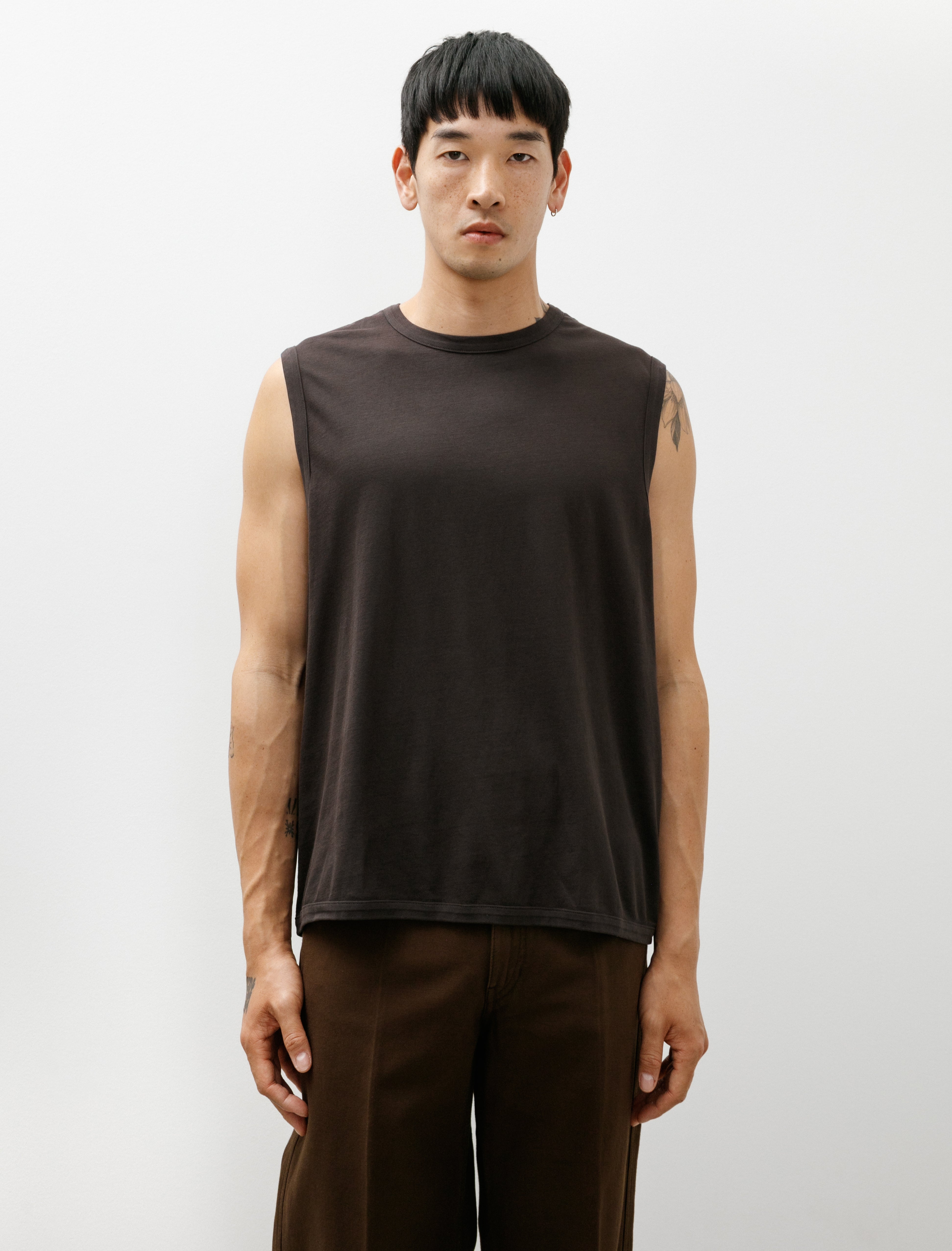 Lady White Co. Sleeveless T-Shirt Tire Black