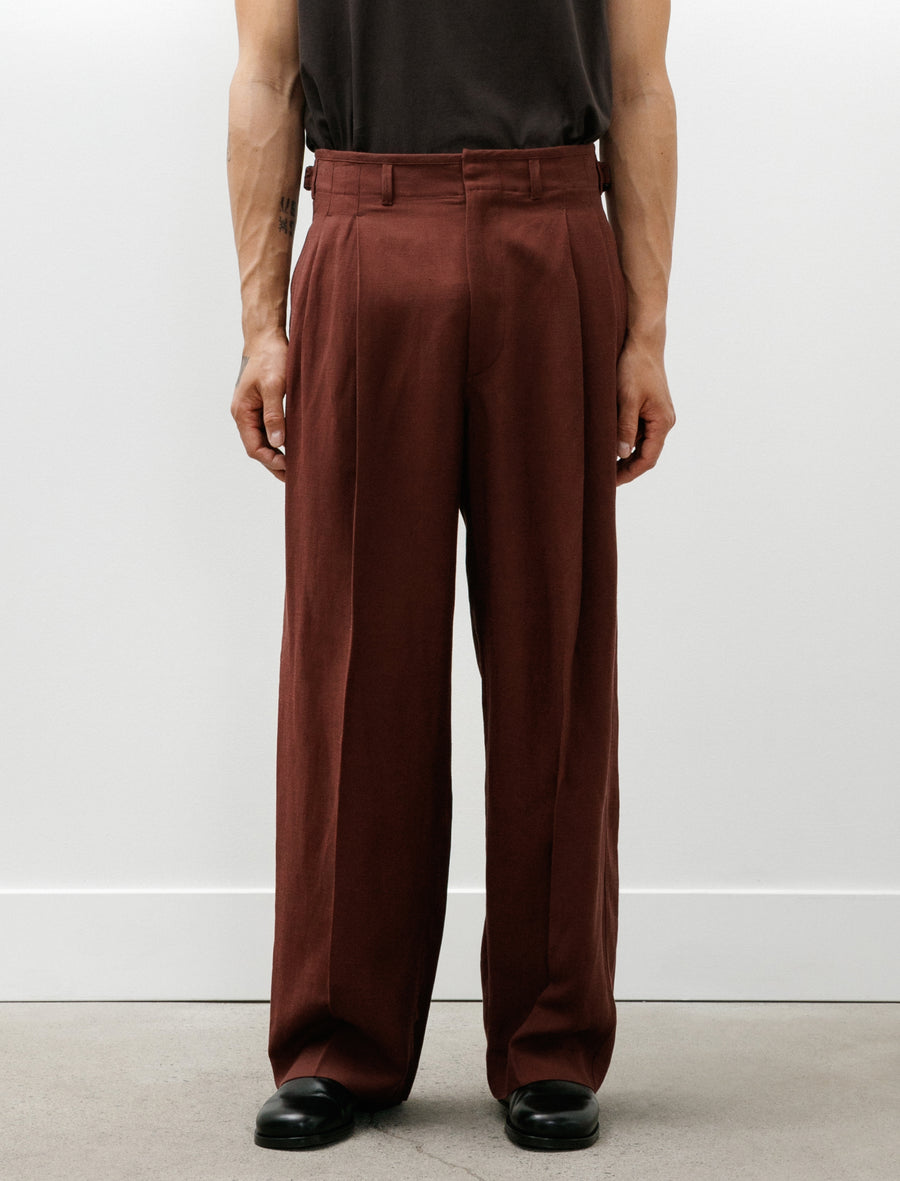 Pleated Tailored Pants Porto - Image 4