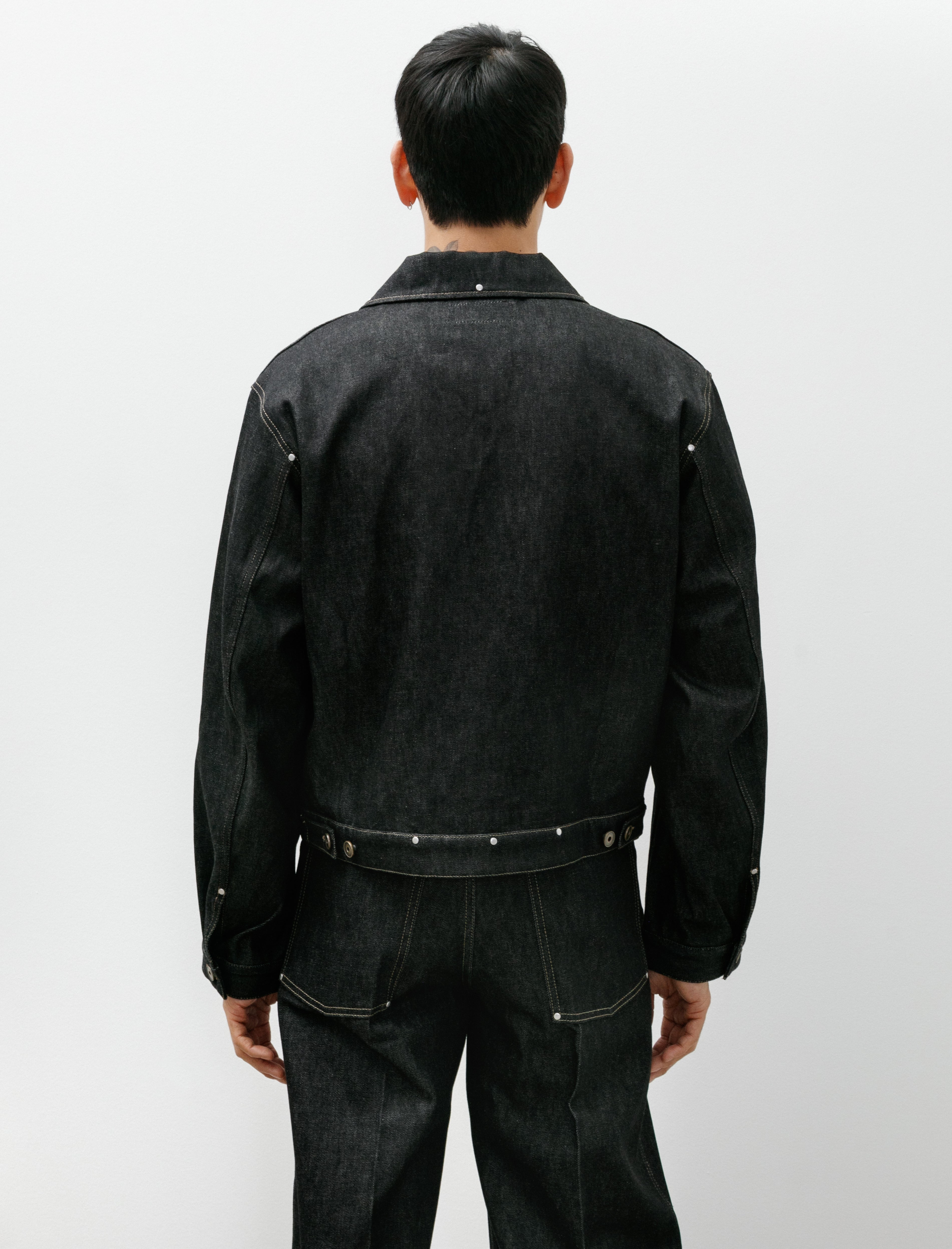 Lemaire Trucker Jacket With Studs Slate – Neighbour