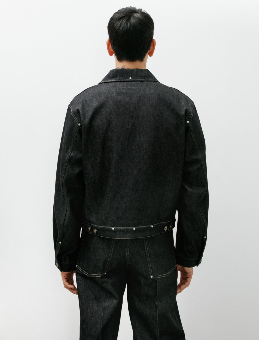 Lemaire Trucker Jacket With Studs Slate – Neighbour