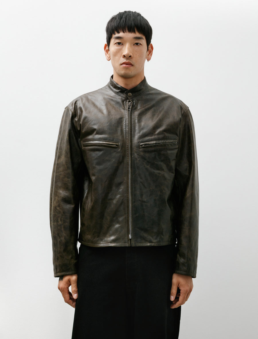 Boxy Biker Jacket Bronze - Image 1