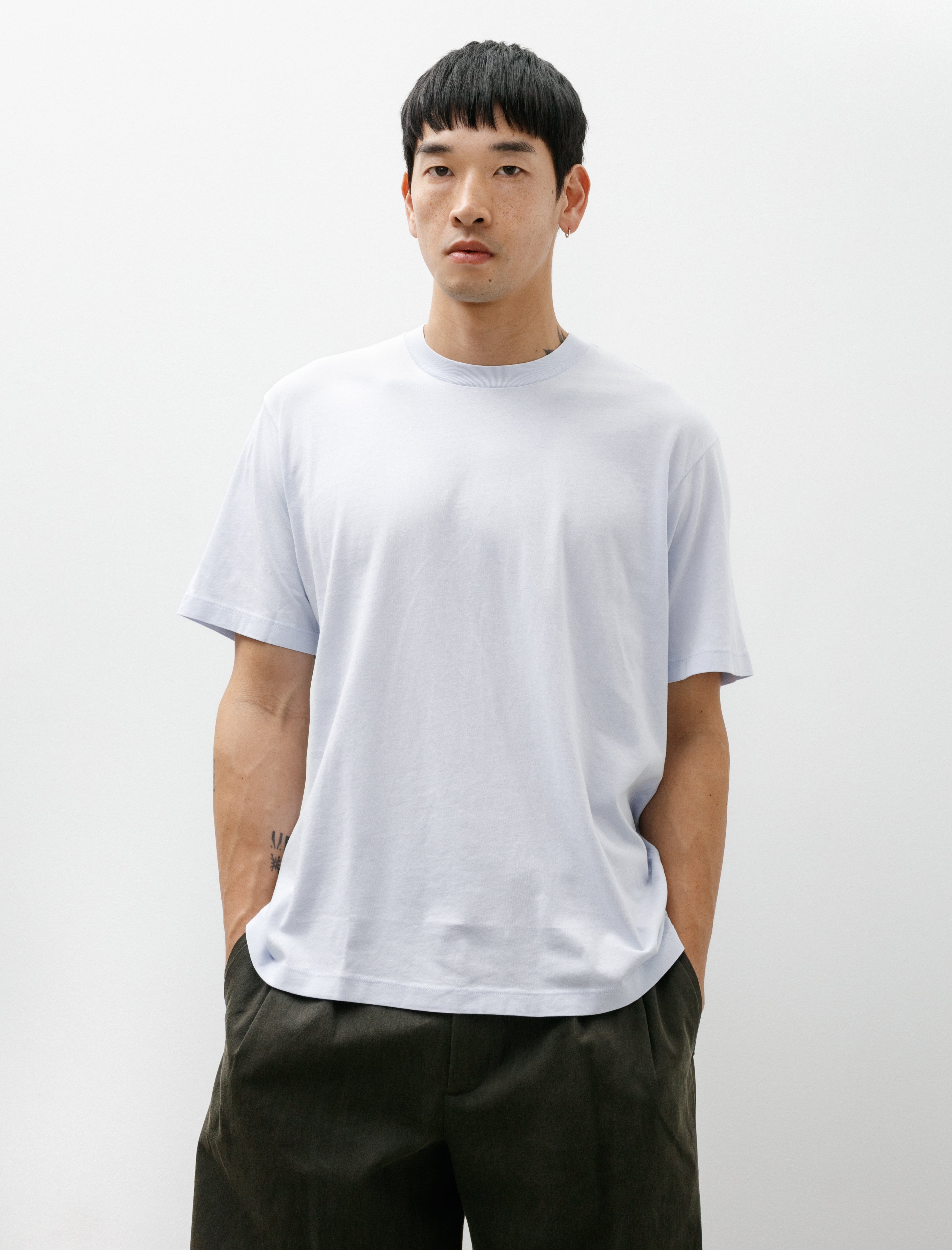 Lady White Co. Athens T-Shirt Pale Blue