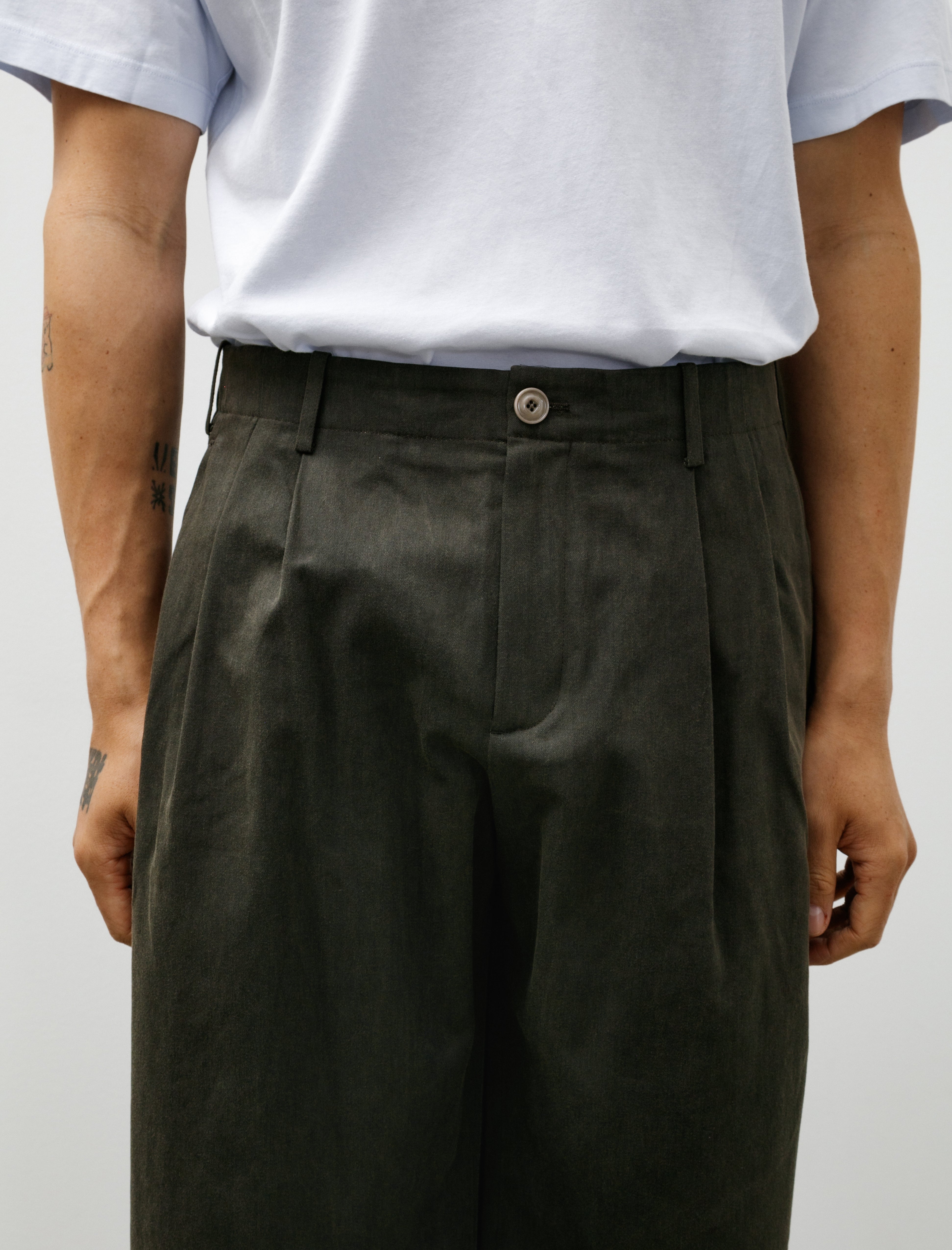 Our Legacy Bridge Chino Antique Mud Coated Sateen