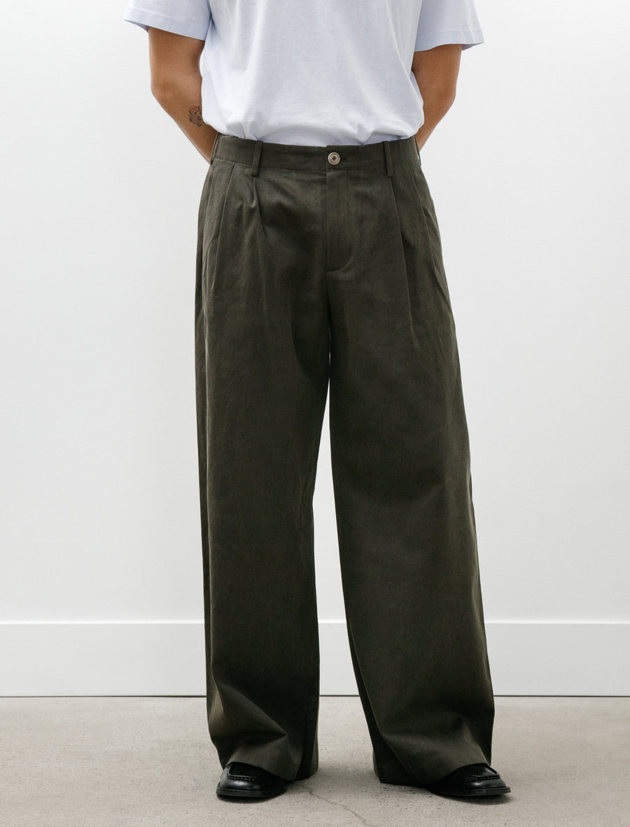 Bridge Chino Antique Mud Coated Sateen - Image 4