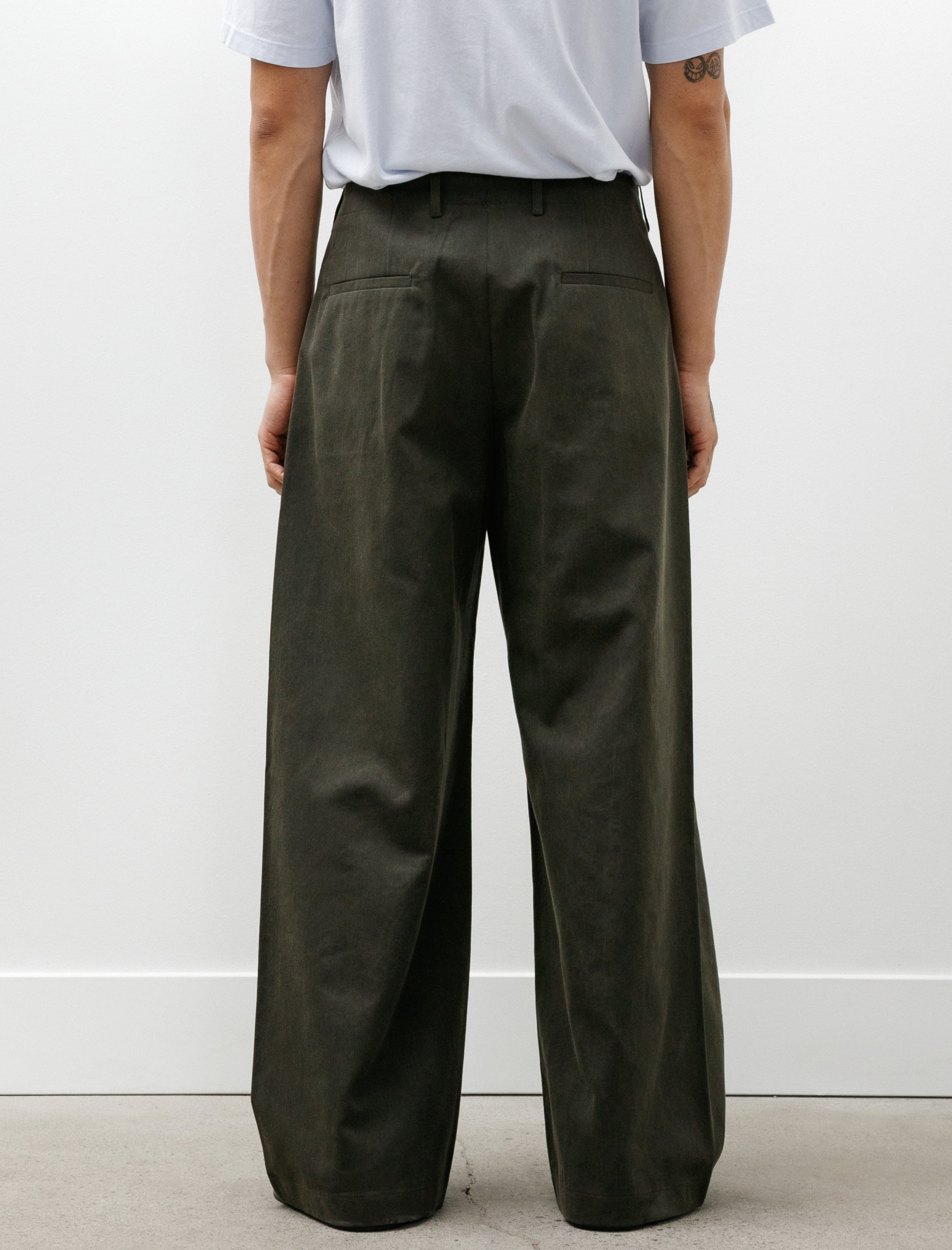 Our Legacy Bridge Chino Antique Mud Coated Sateen