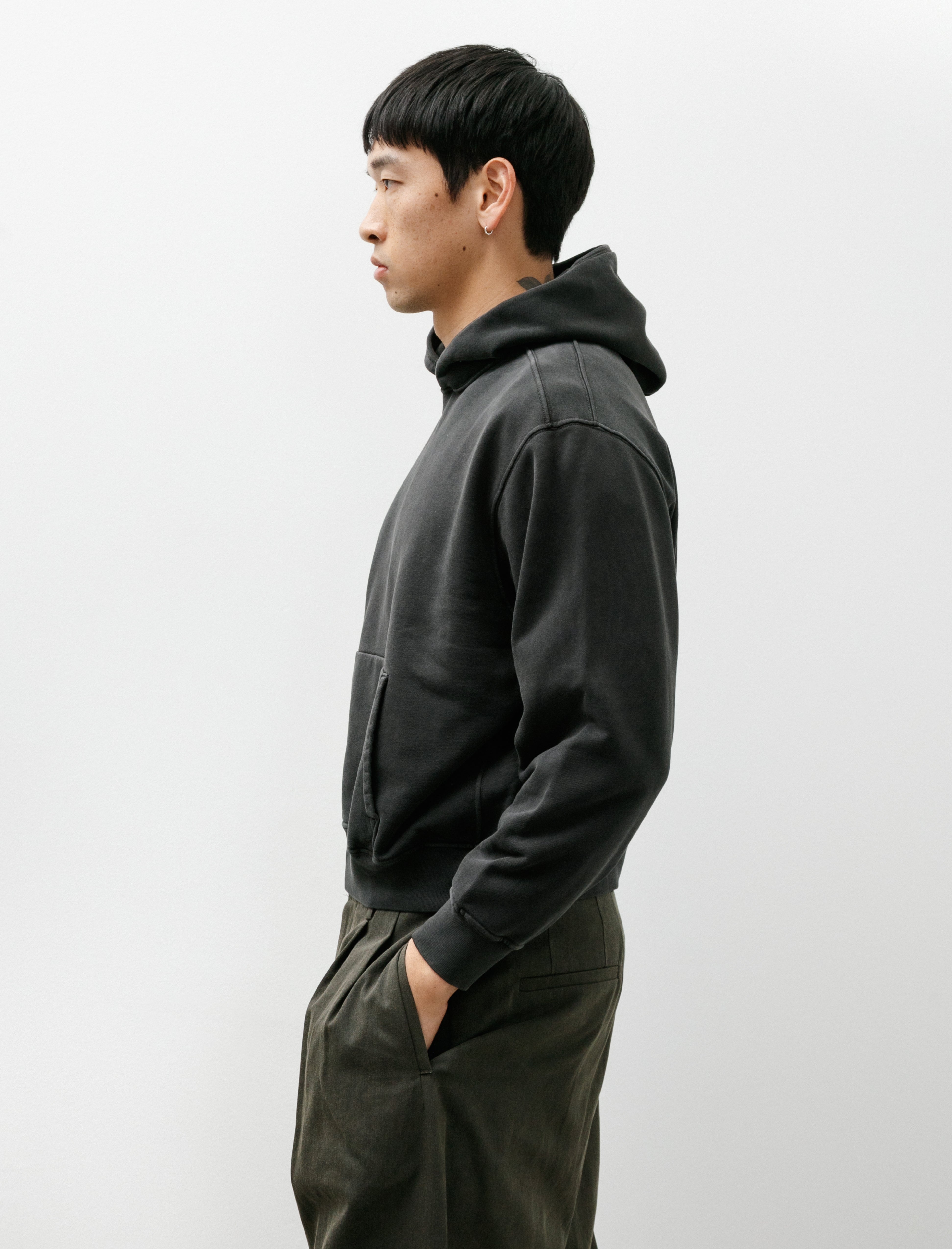 Lady White Co. Mini Hoodie Pigment Charcoal