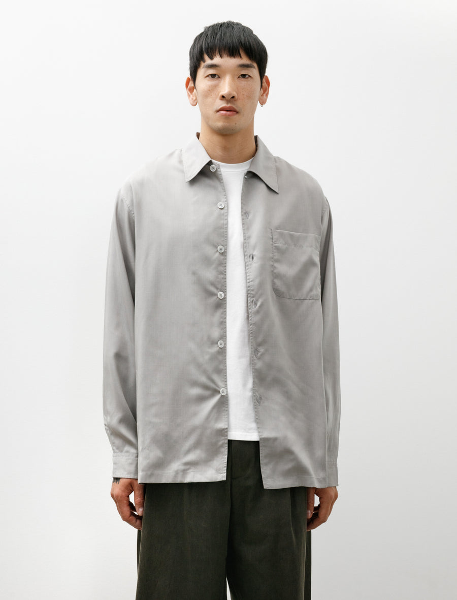 Every Shirt Willow Grey Softflow Tencel - Image 4