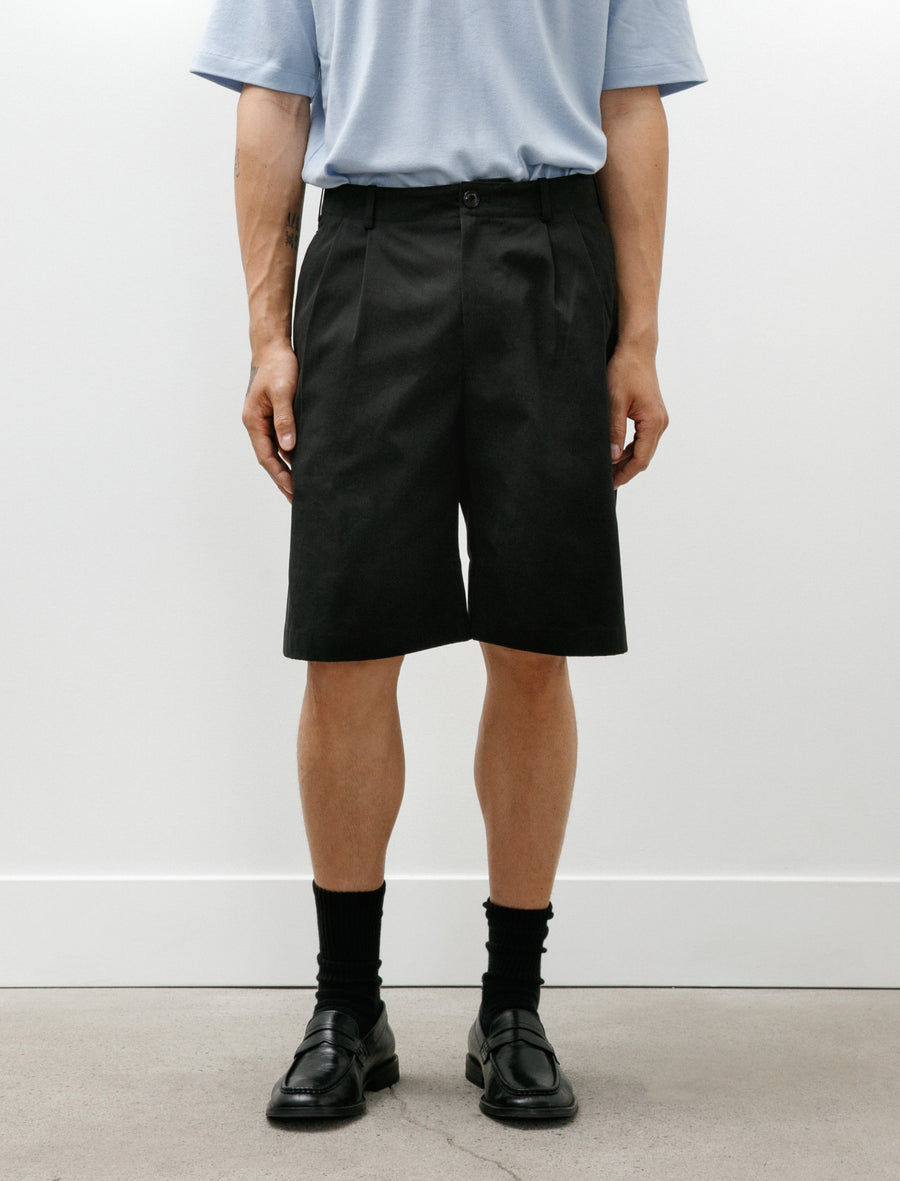 Ponte Shorts Studio Black Micro Canvas - Image 4