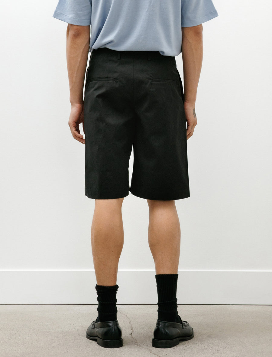 Ponte Shorts Studio Black Micro Canvas - Image 5