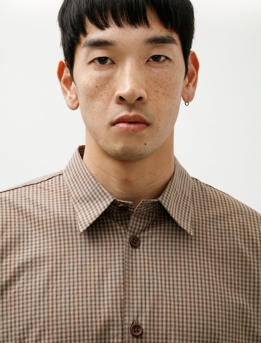 R20 Shirt-9 S/S Weather Shirt Garden Grid - Image 3
