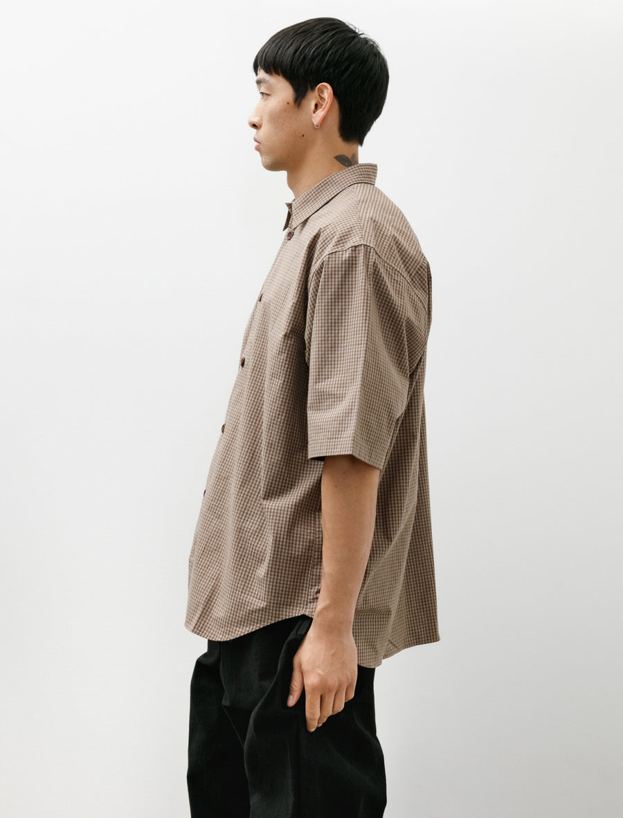 R20 Shirt-9 S/S Weather Shirt Garden Grid - Image 4