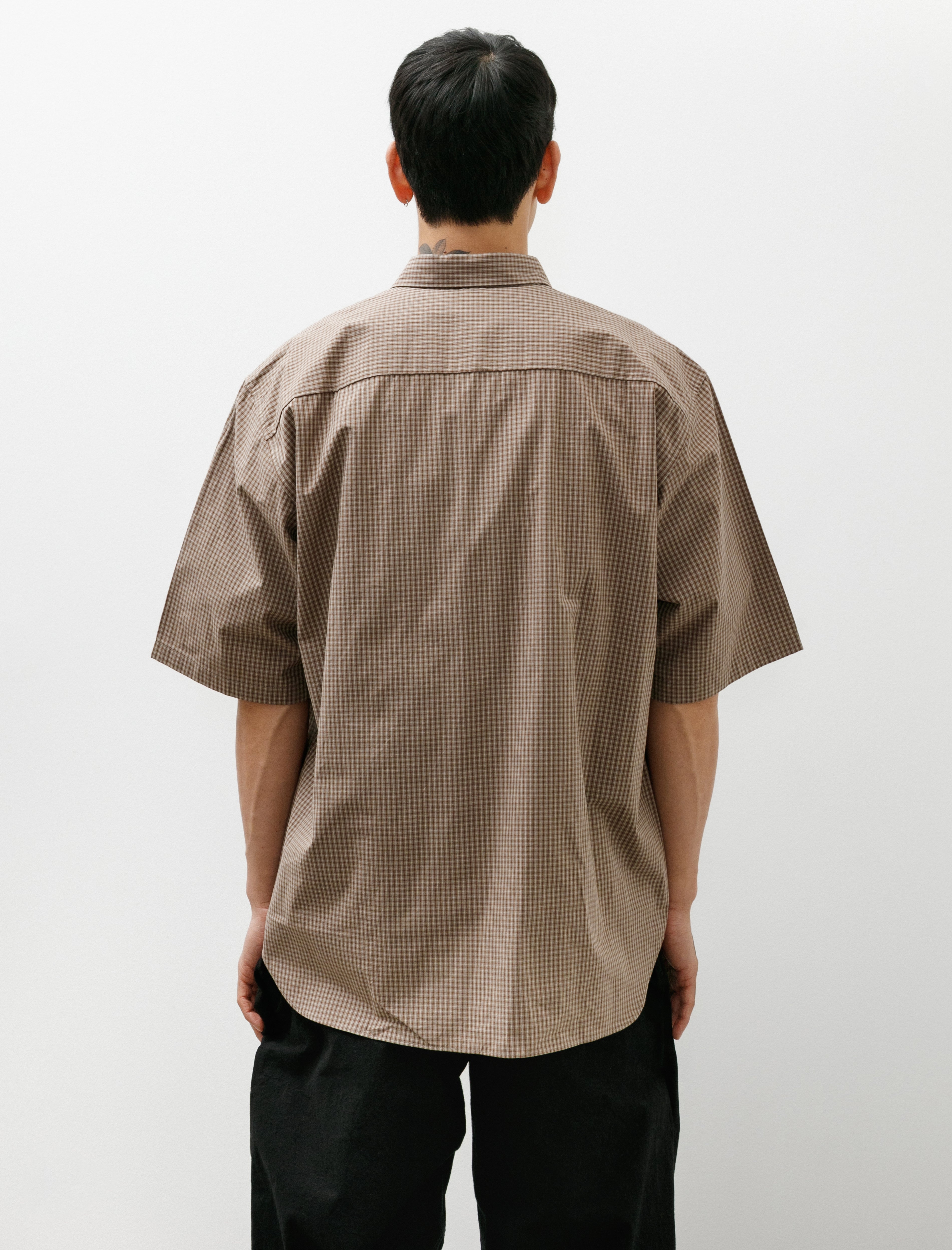 MAN-TLE R20 Shirt-9 S/S Weather Shirt Garden Grid