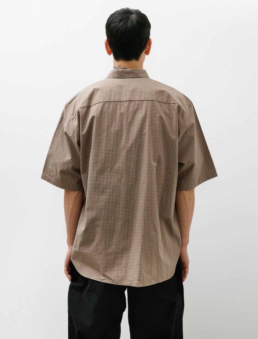 R20 Shirt-9 S/S Weather Shirt Garden Grid - Image 5