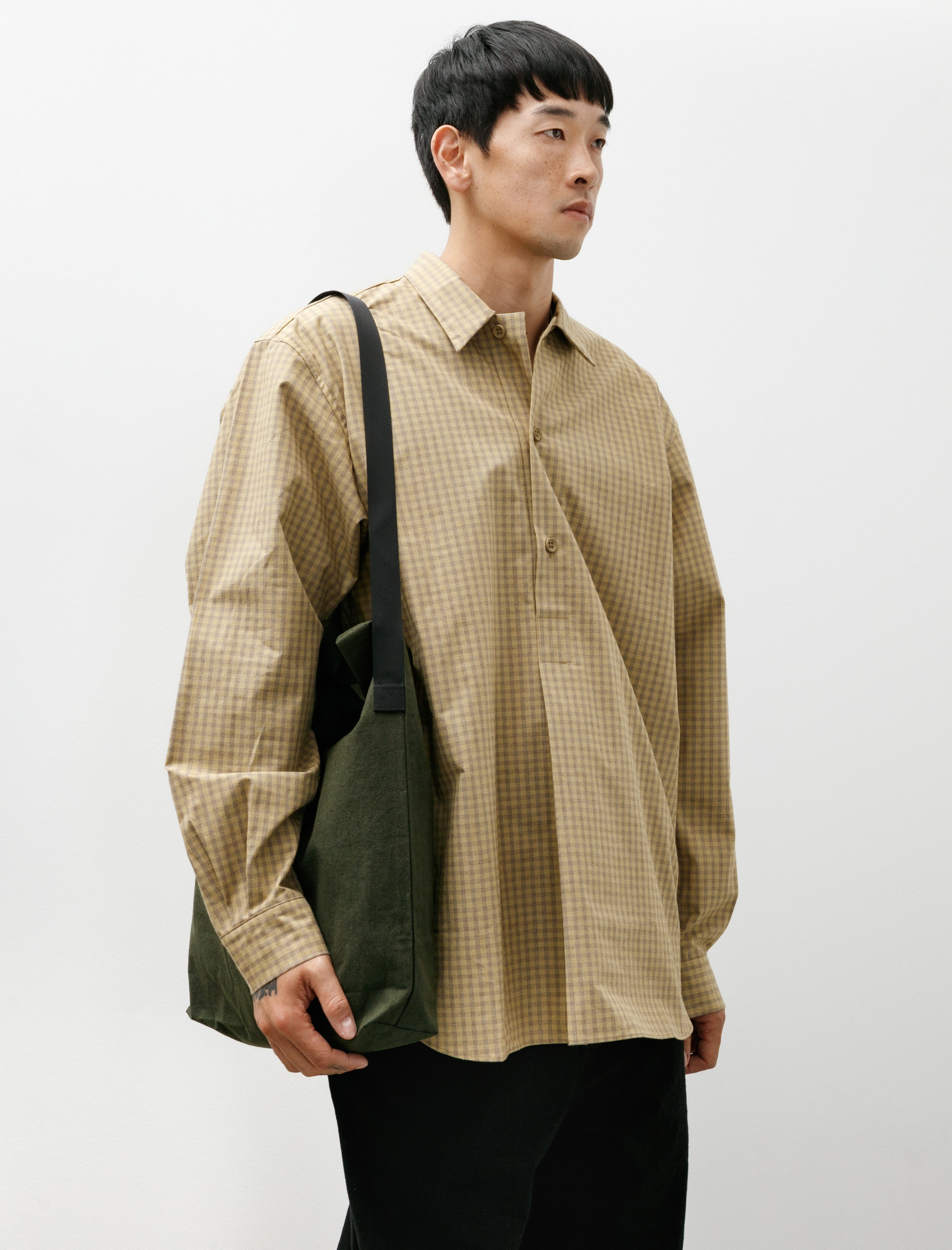 MAN-TLE R20 Bag-1 Multi Handle Tote Woodland Wax