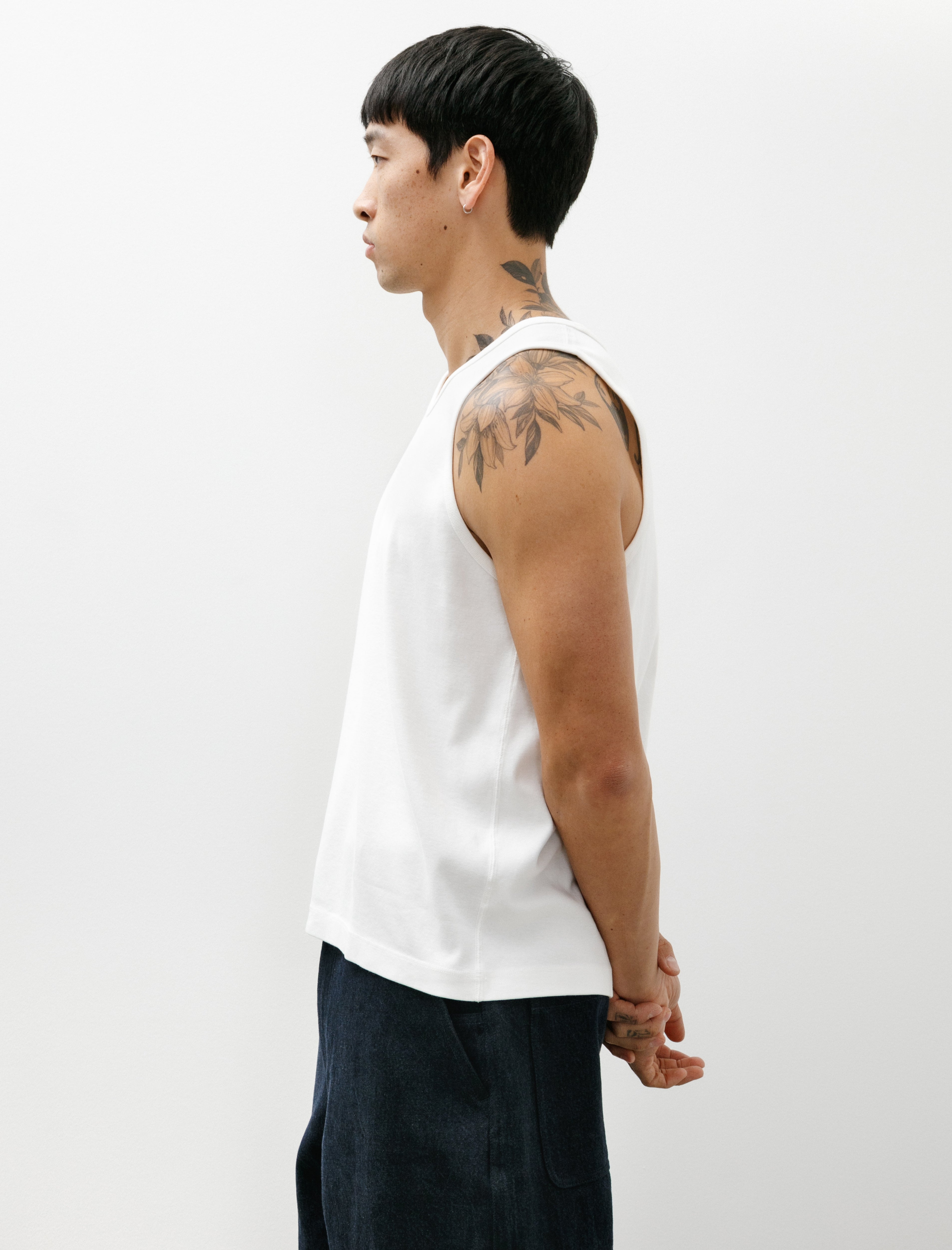 MAN-TLE LWC x MAN-TLE Tank Top 2-Pack White