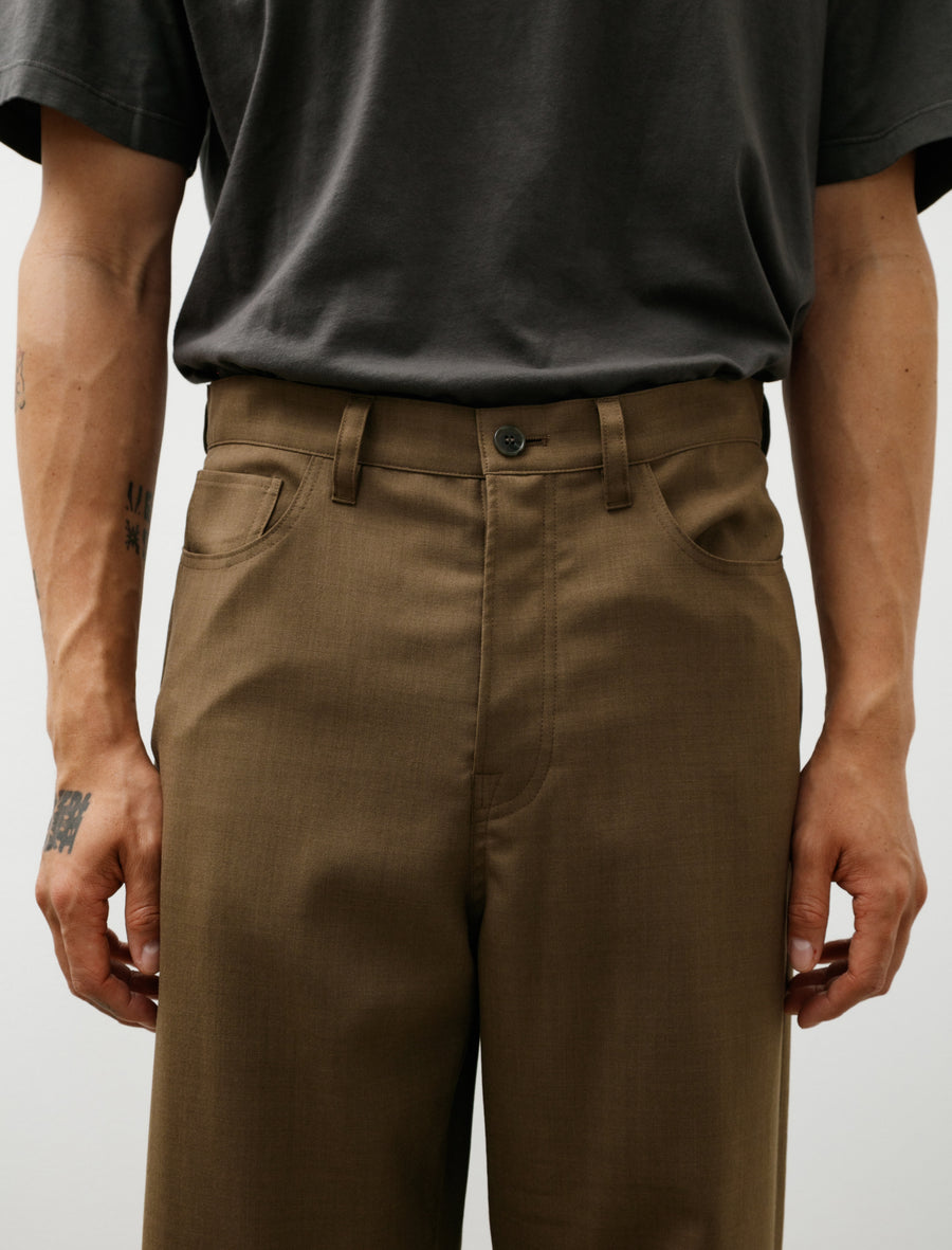5 Pocket Pants C Brown - Image 7