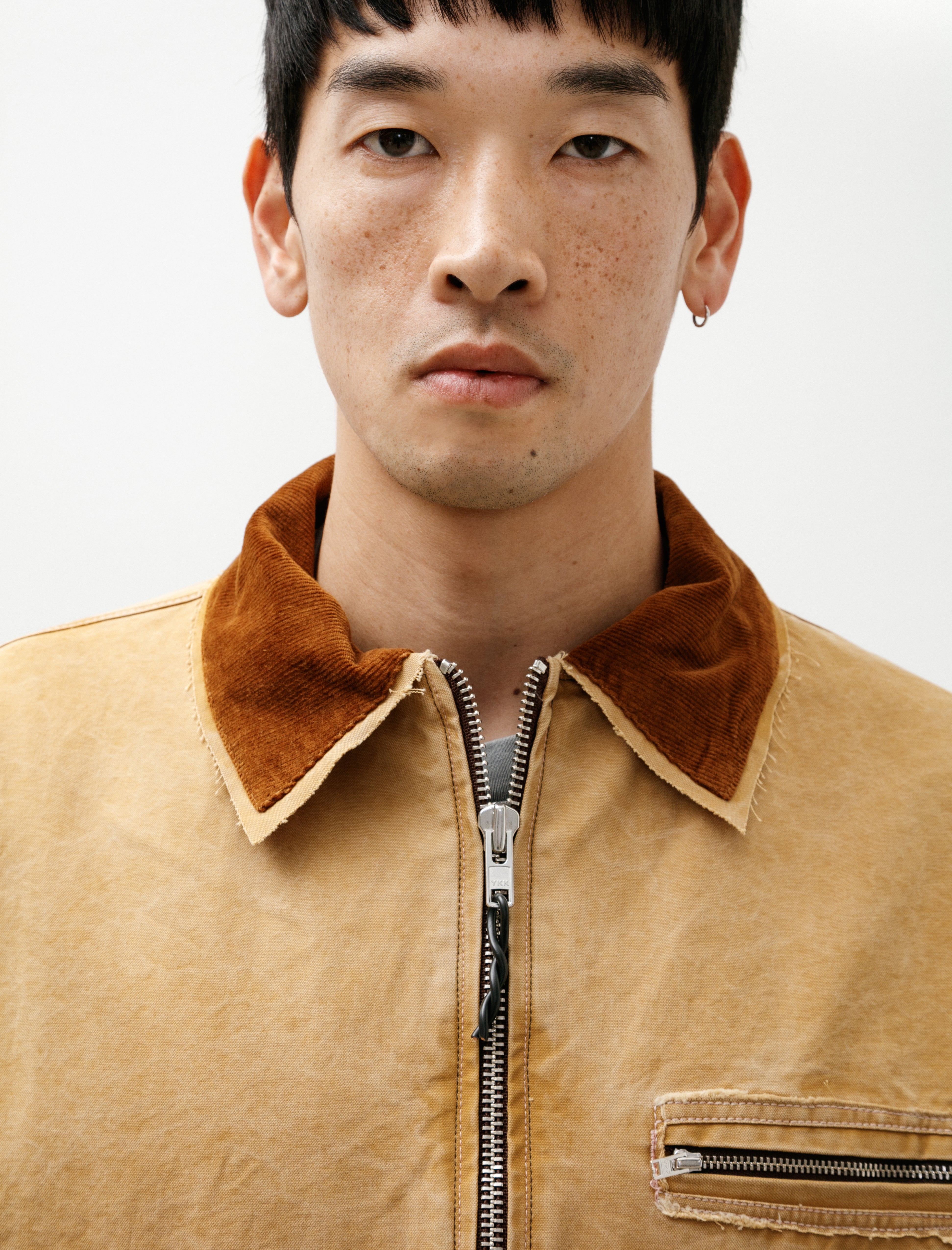 Camiel Fortgens Worker Jacket Sand Vintage Wash – Neighbour