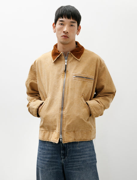 Camiel Fortgens Worker Jacket Sand Vintage Wash – Neighbour