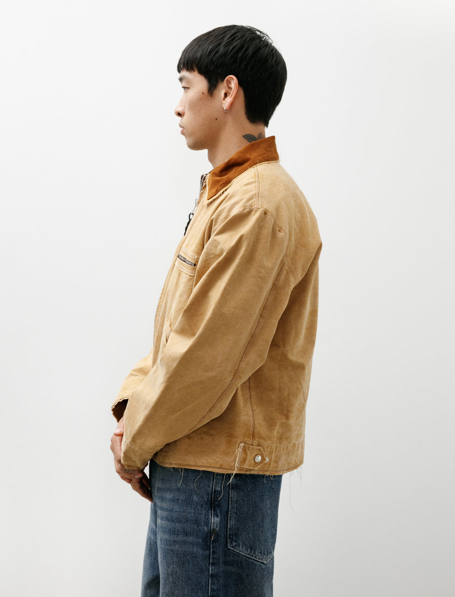 Camiel Fortgens Worker Jacket Sand Vintage Wash – Neighbour
