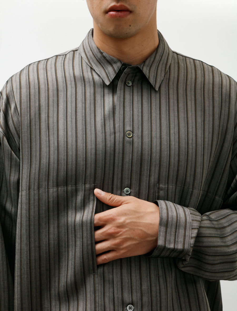 Shirt Jacket B Grey - Image 4