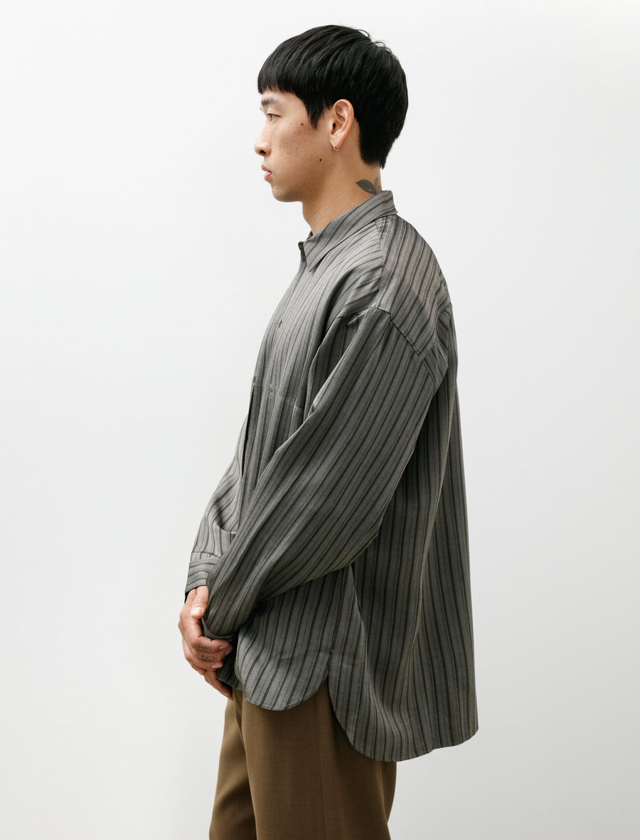 Shirt Jacket B Grey - Image 3
