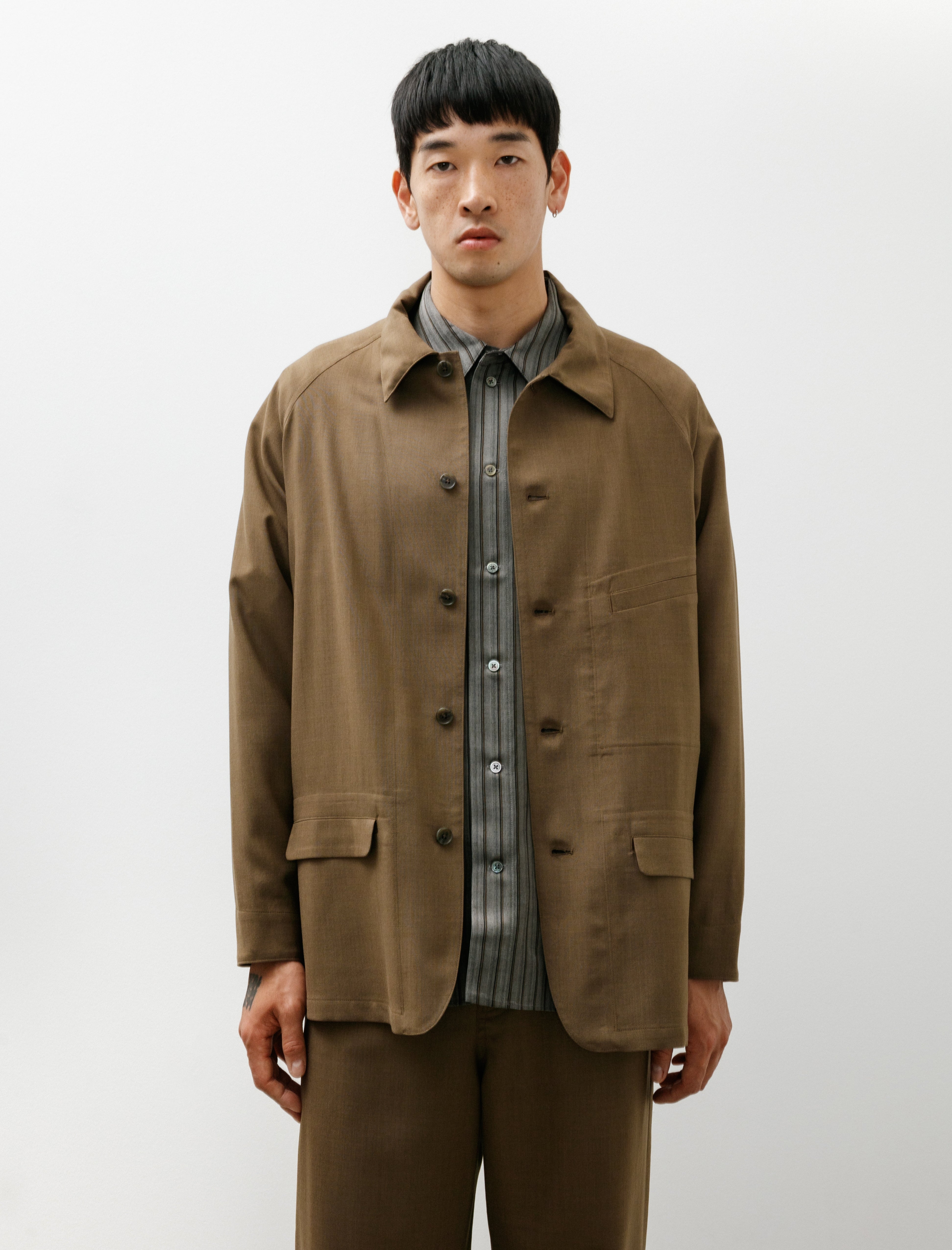 Coverall Jacket C Brown