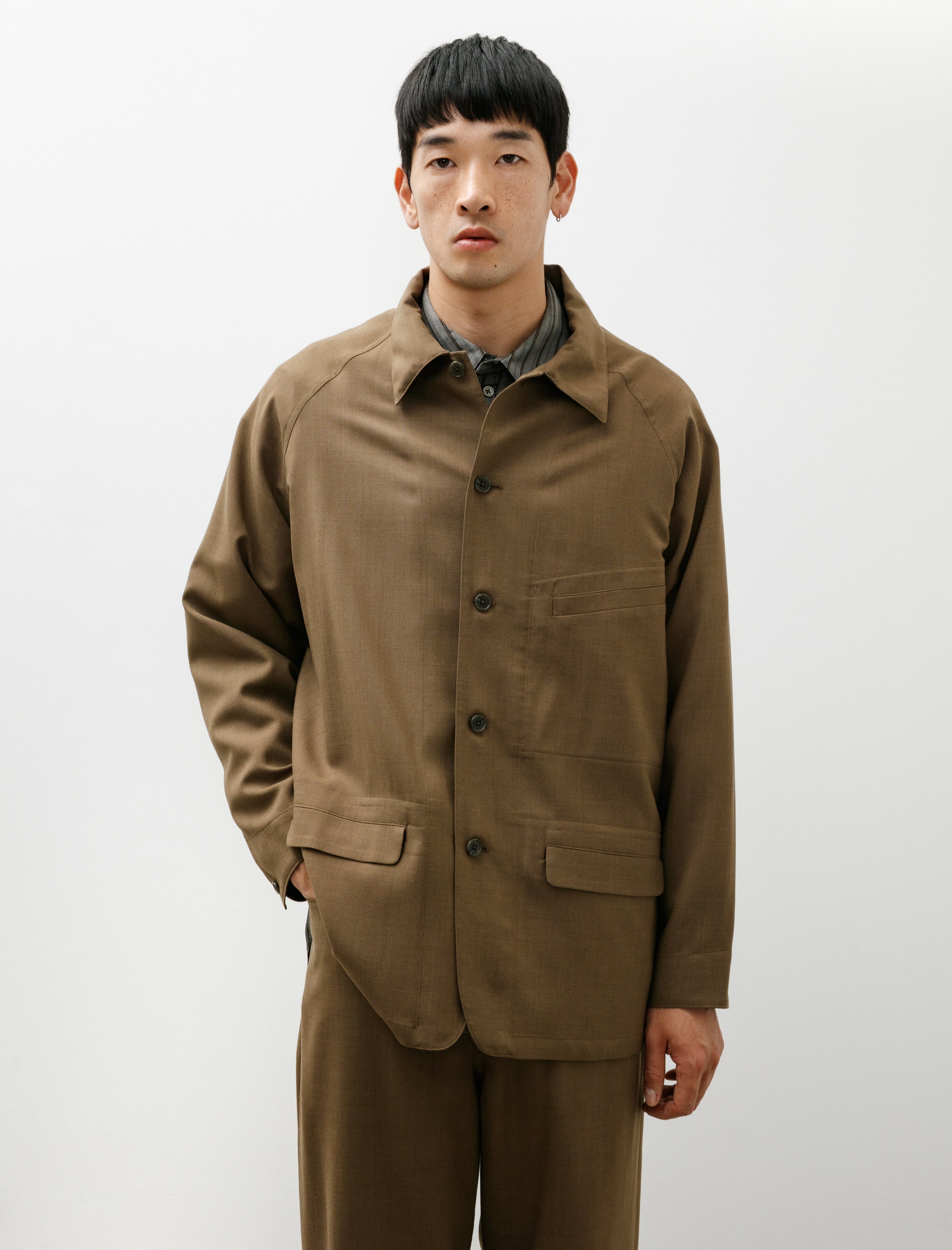 Coverall Jacket C Brown