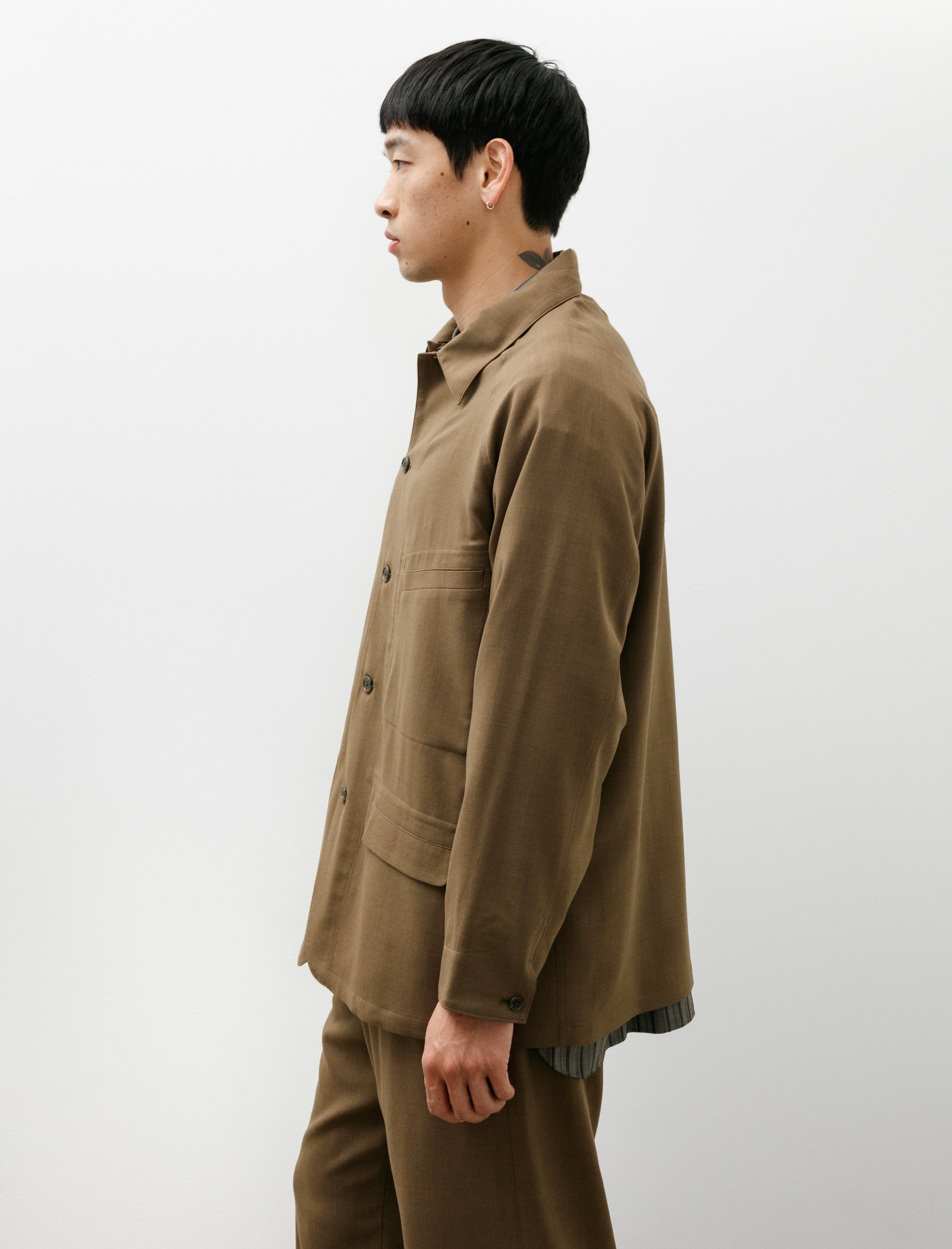 Coverall Jacket C Brown