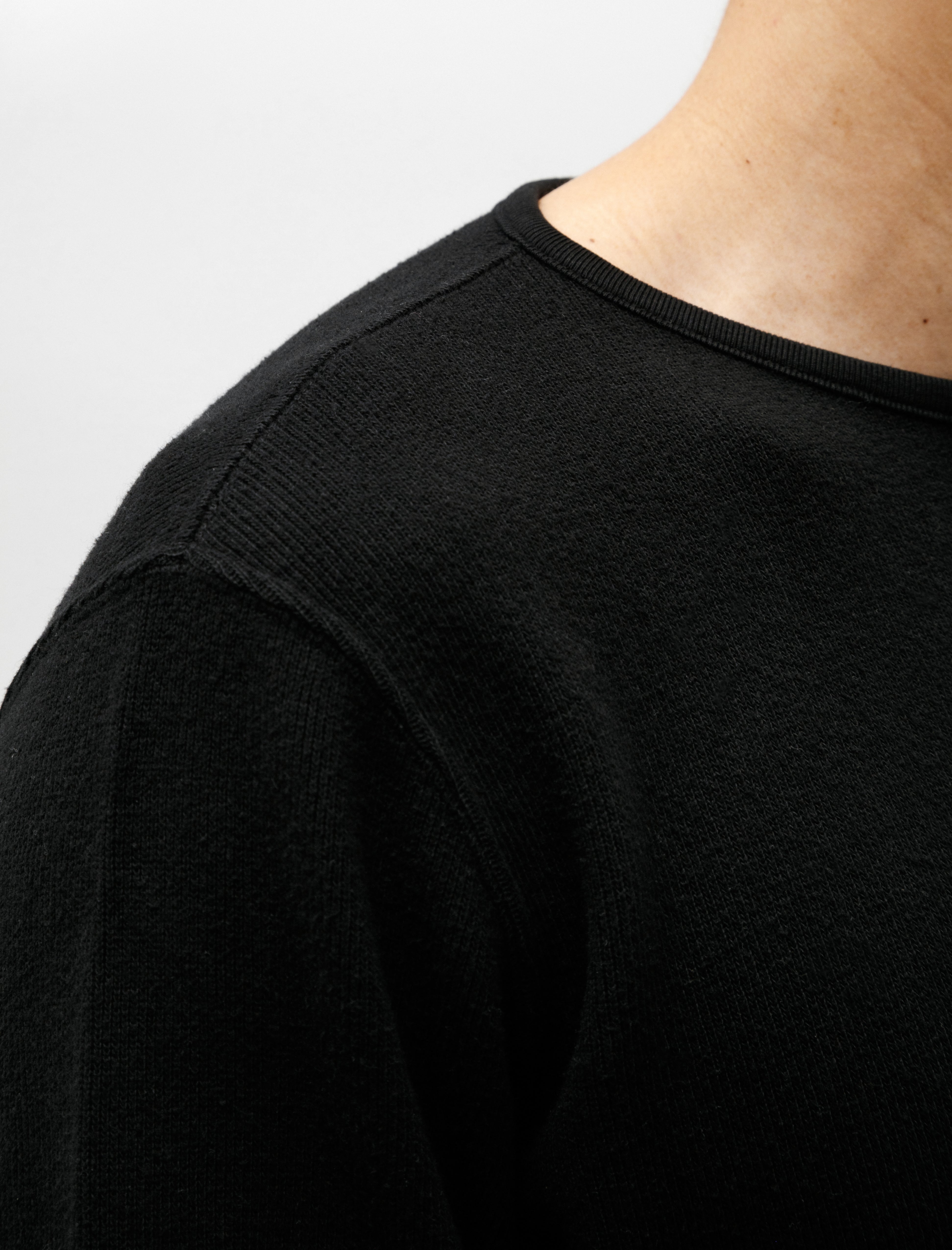 Lady White Co. Ring Sweater Black