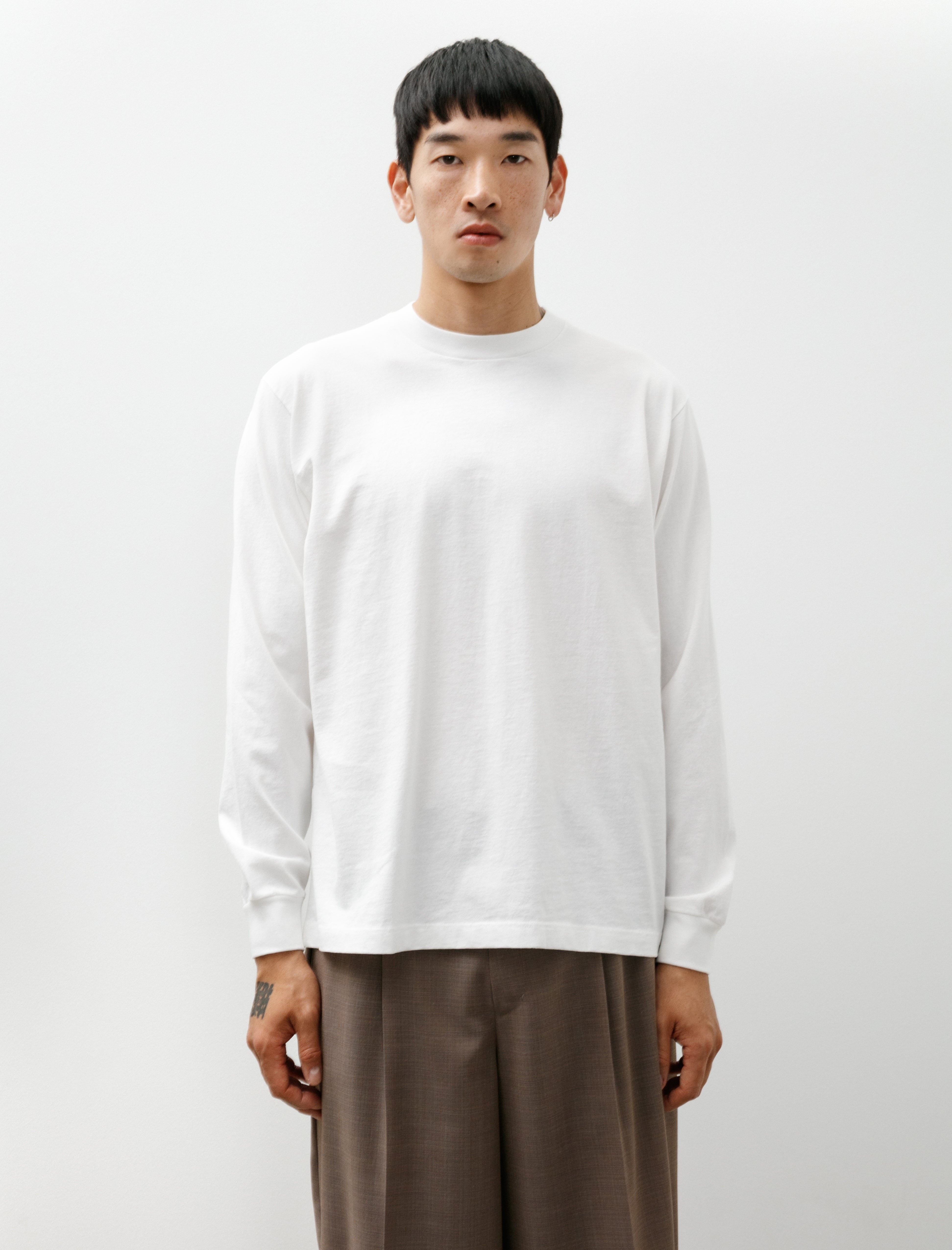 Lady White Co. L/S Municipal T-Shirt White