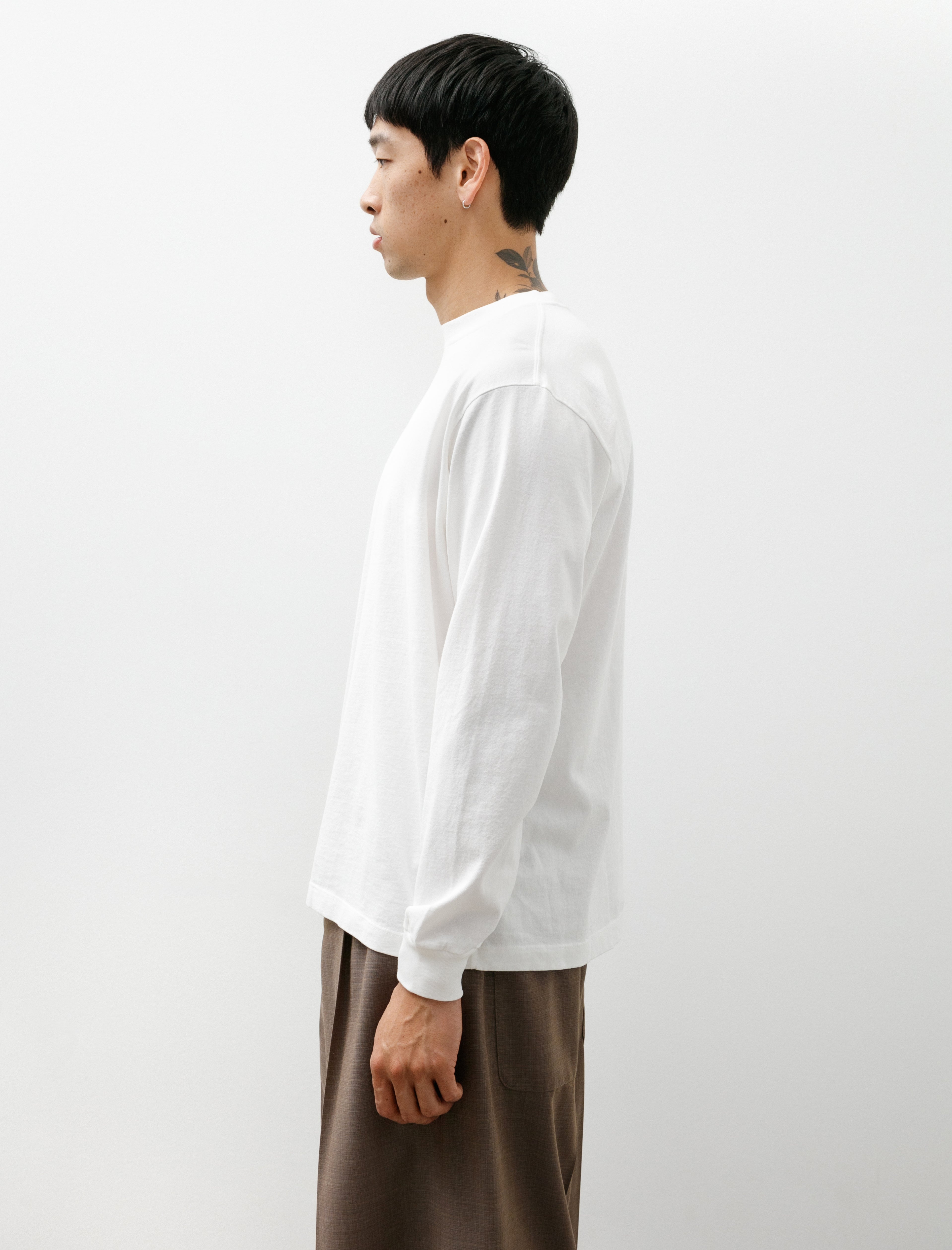 Lady White Co. L/S Municipal T-Shirt White