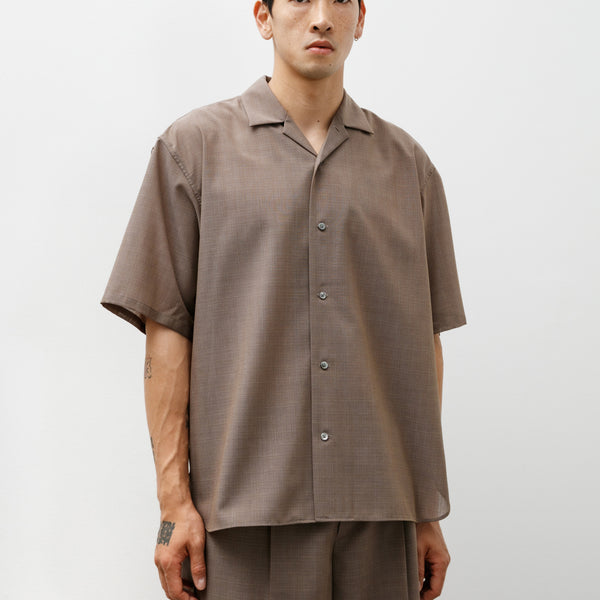 Polyploid Open Collar Shirt C Stone – Neighbour