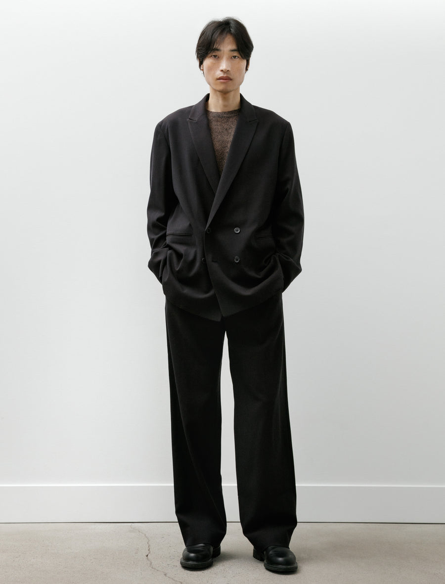 Travel Tailored Jacket Summer Herringbone Mud Indigo - Image 6