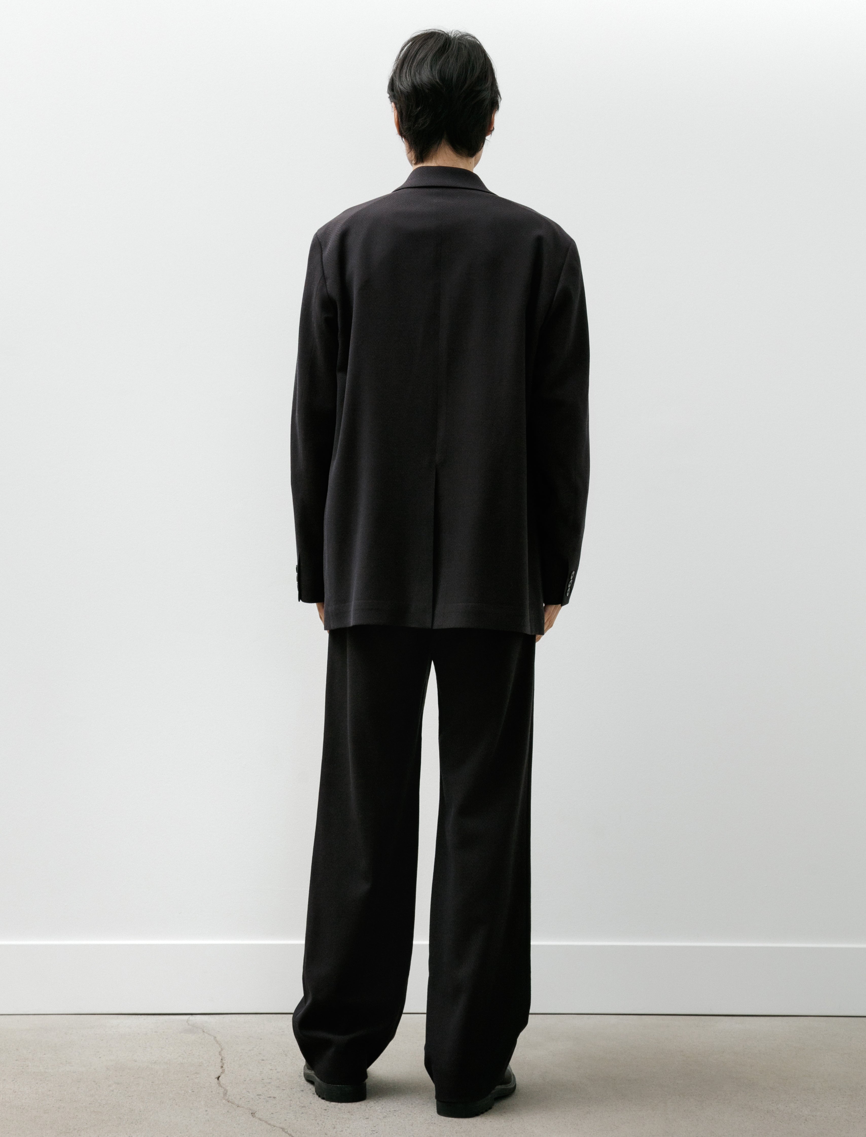 Seya Travel Tailored Jacket Summer Herringbone Mud Indigo
