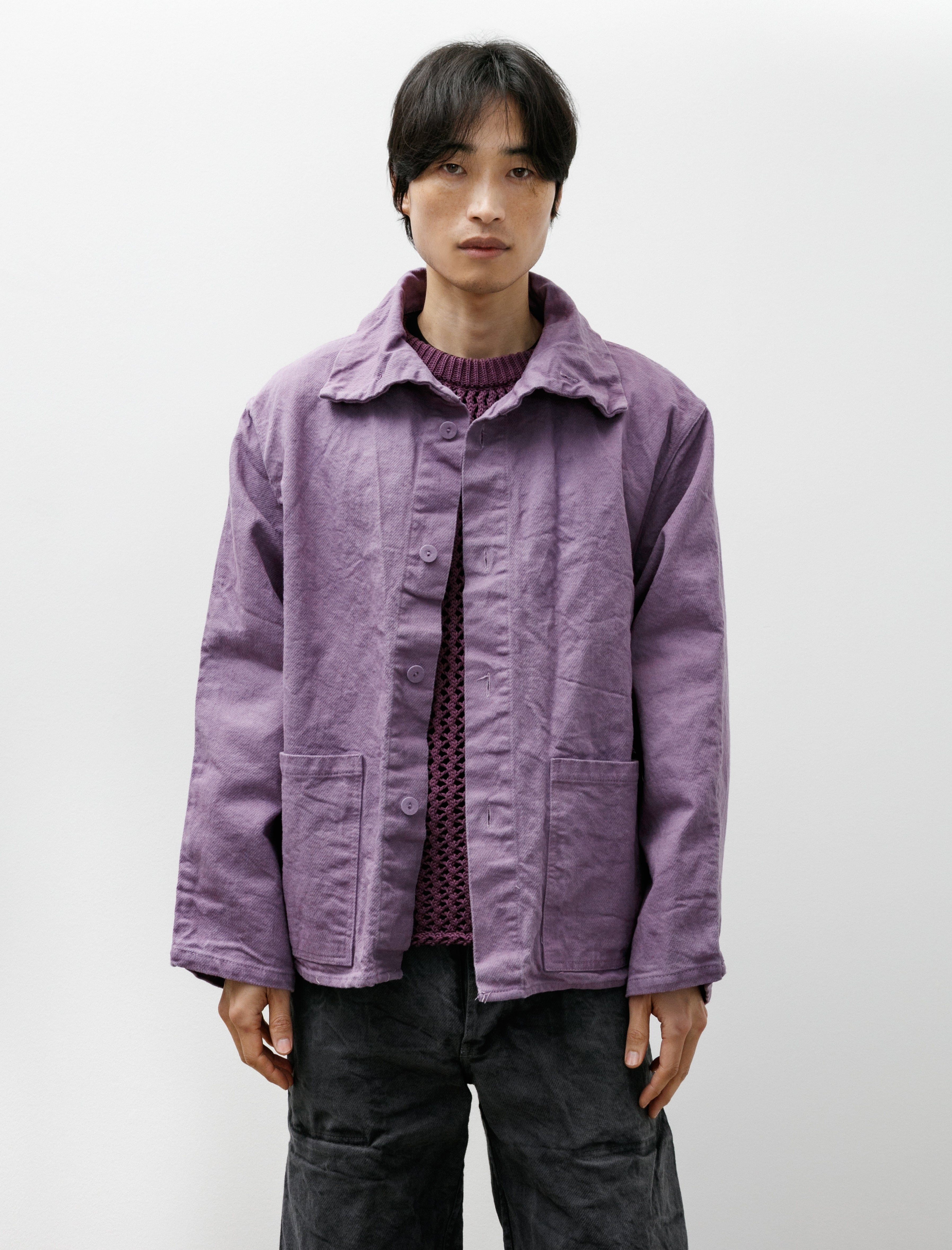 Tender 931 Scout Jacket Cotton Blackout Purple Logwood