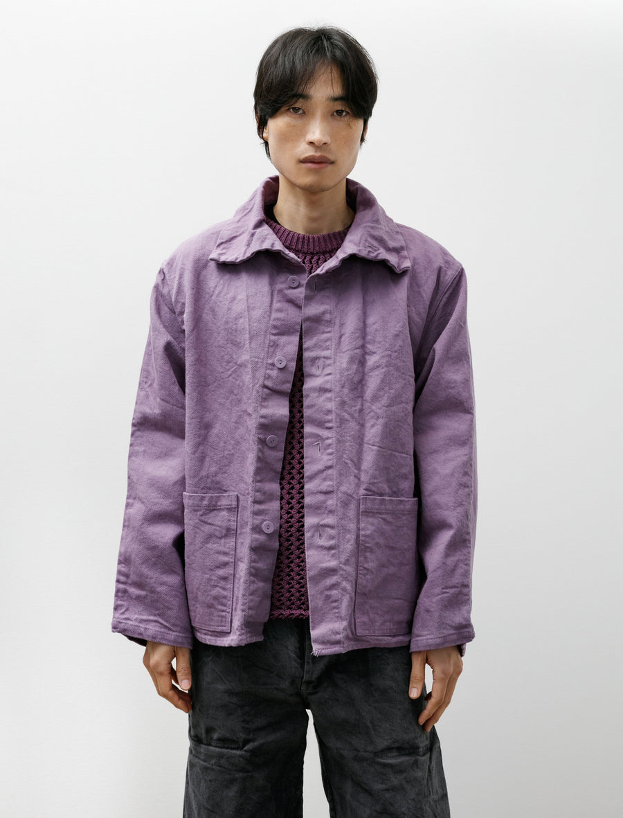 931 Scout Jacket Cotton Blackout Purple Logwood - Image 4