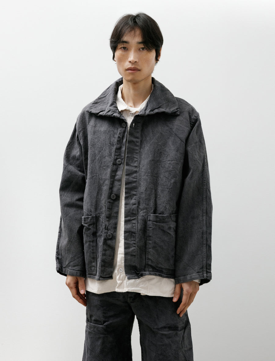931 Scout Jacket Cotton Blackout Grey Logwood - Image 1